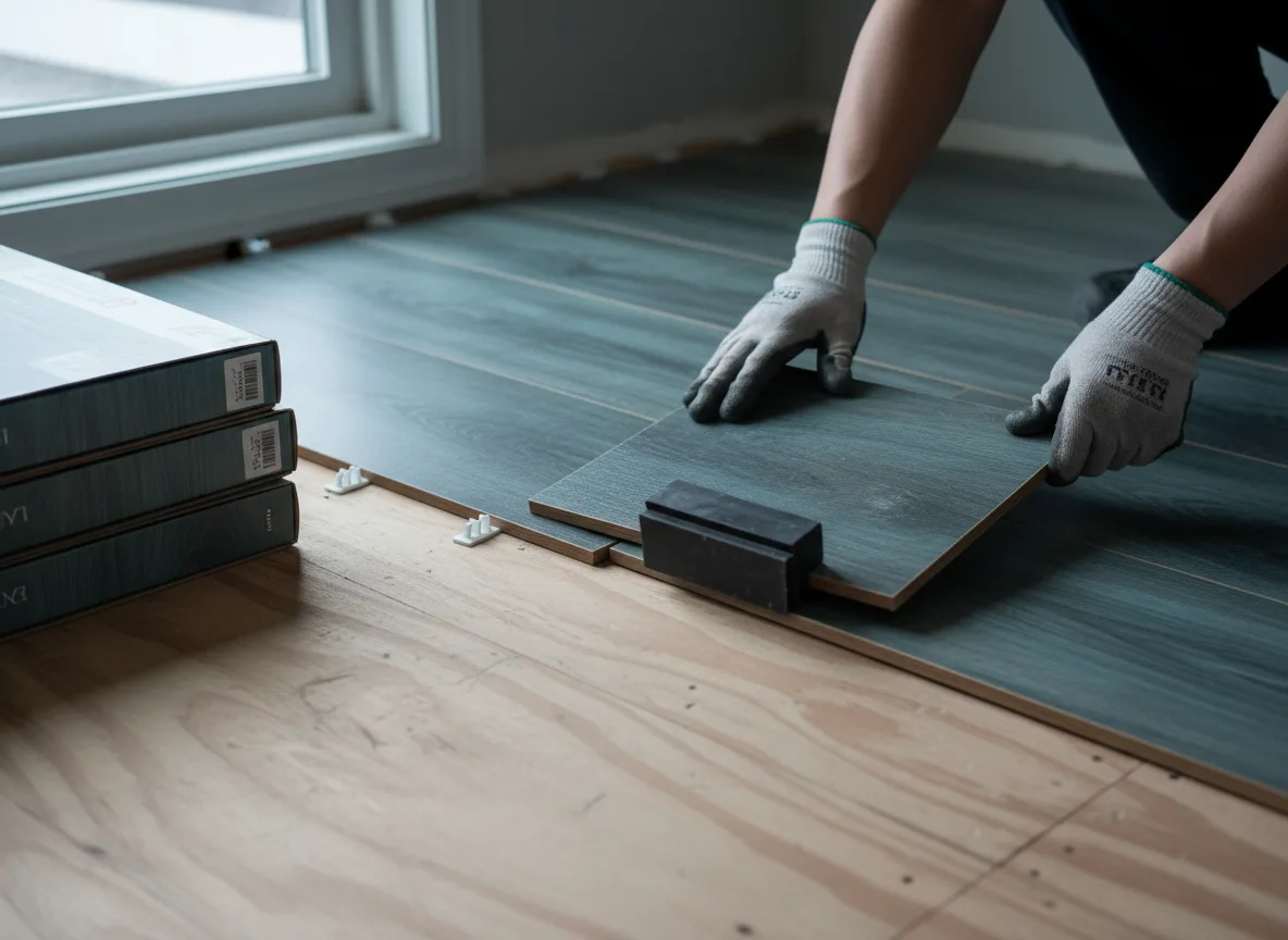 Luxury Vinyl Plank Installation company in Franklin, VT